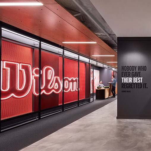 Wilson Sporting Goods Headquarters Projects Gensler